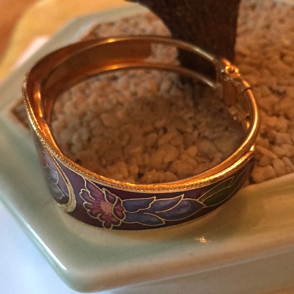 Vintage cloisonné bracelet